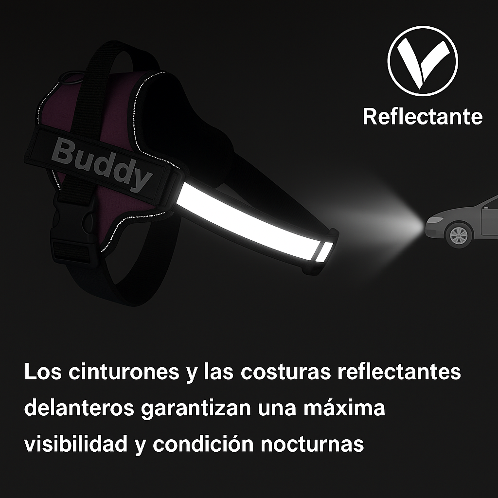 Arnés Personalizado y Ajustable para Perros
