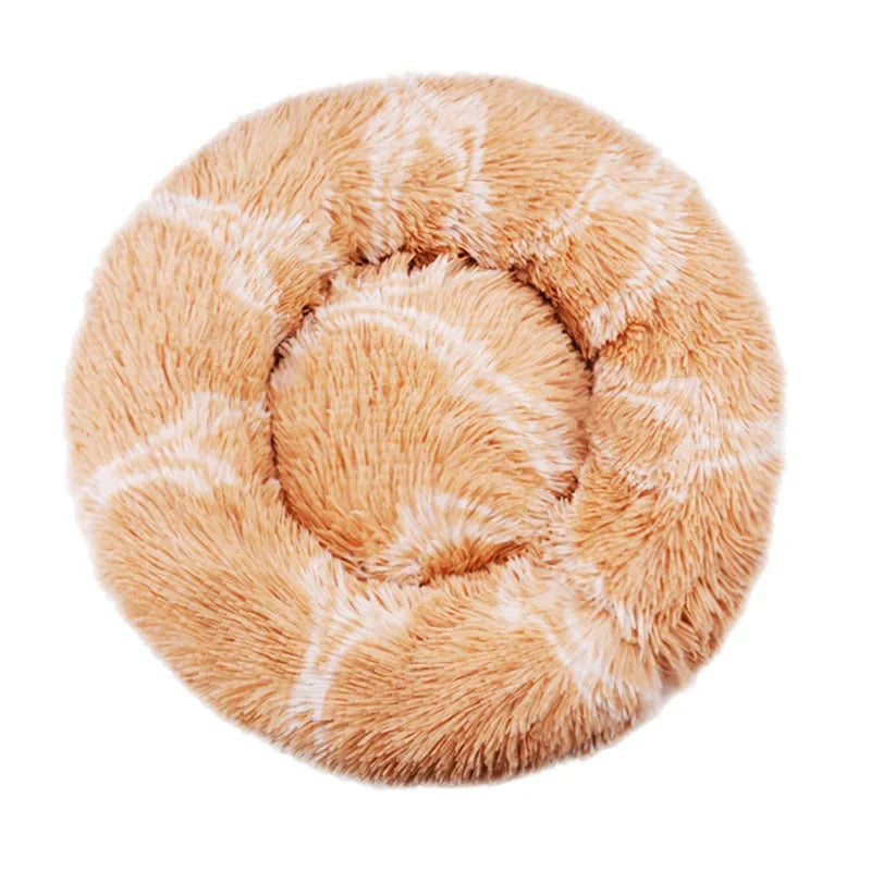 Cama redonda para mascotas de 40 a 90 cm para perros grandes