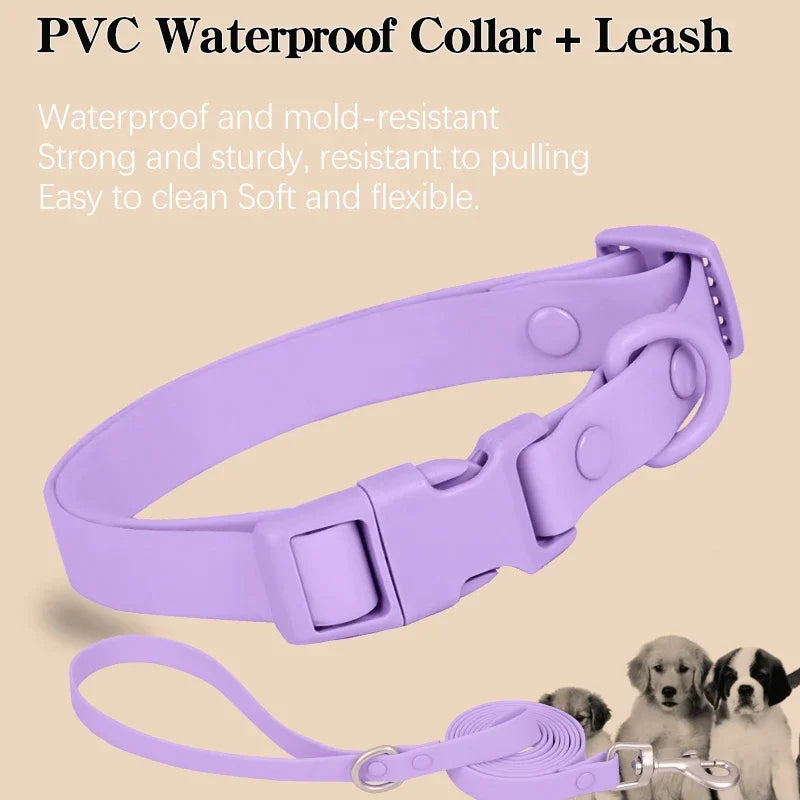 Nuevo collar para perro de PVC