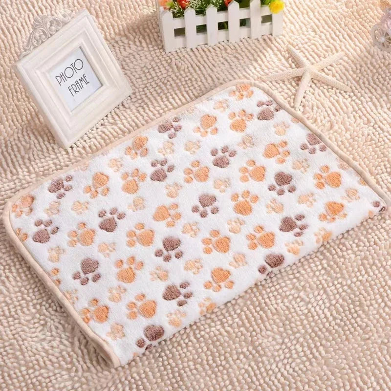 Manta de franela suave para perros y gatos
