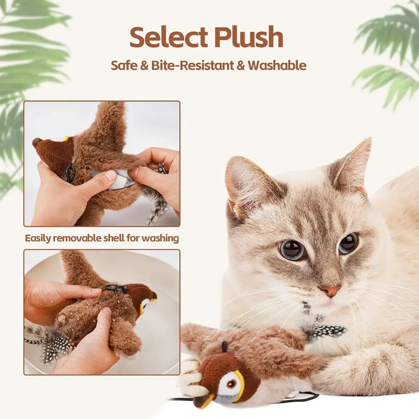 Juguetes interactivos para gatos
