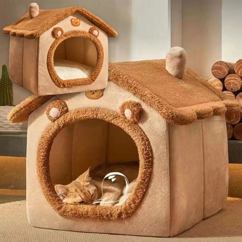 Casa plegable para mascotas
