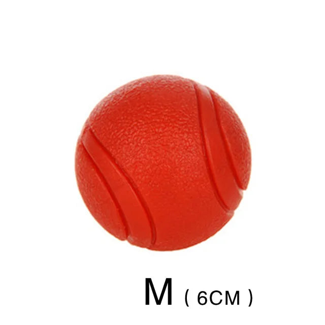 Pelota de goma indestructible a prueba de mordidas