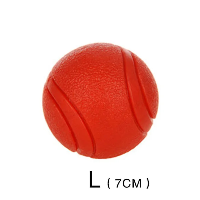 Pelota de goma indestructible a prueba de mordidas