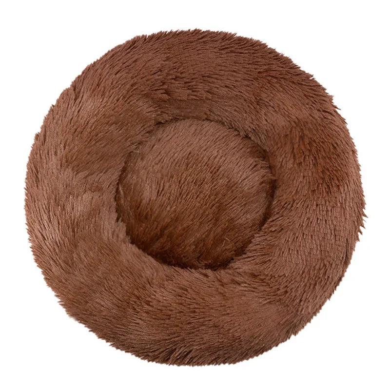 Cama redonda para mascotas de 40 a 90 cm para perros grandes
