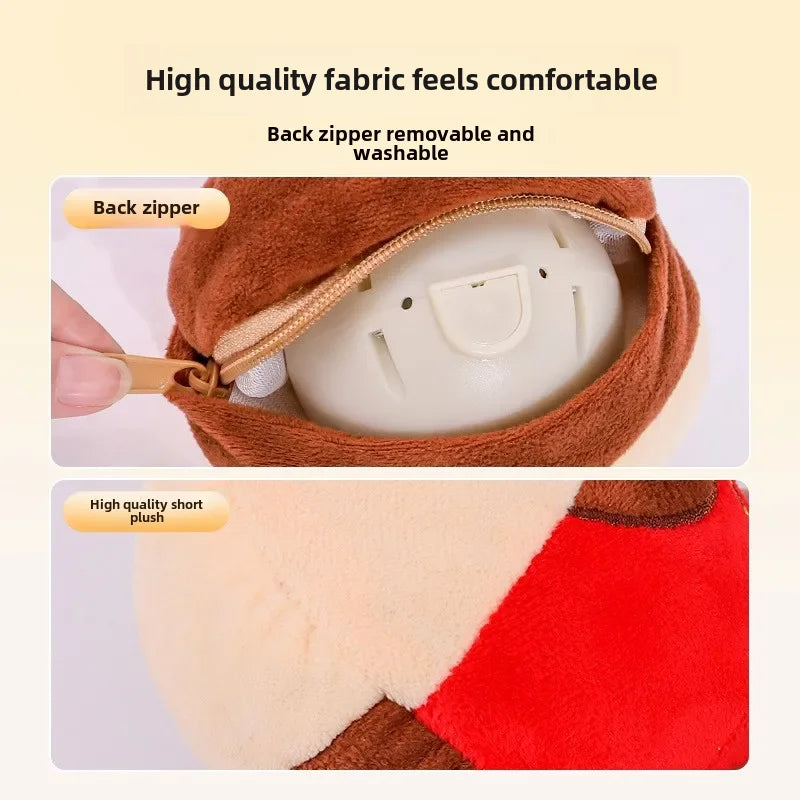 Pelota eléctrica de peluche