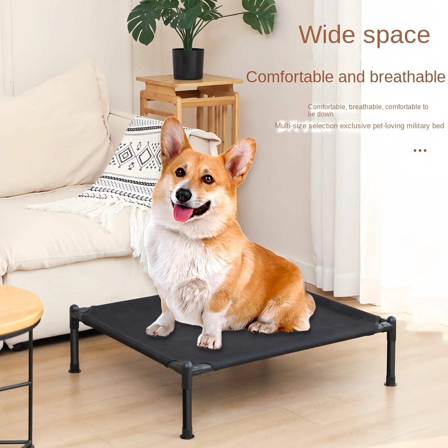 Cama elevada para mascotas