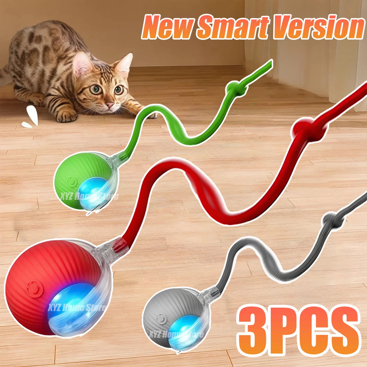 Nueva pelota interactiva para gatos
