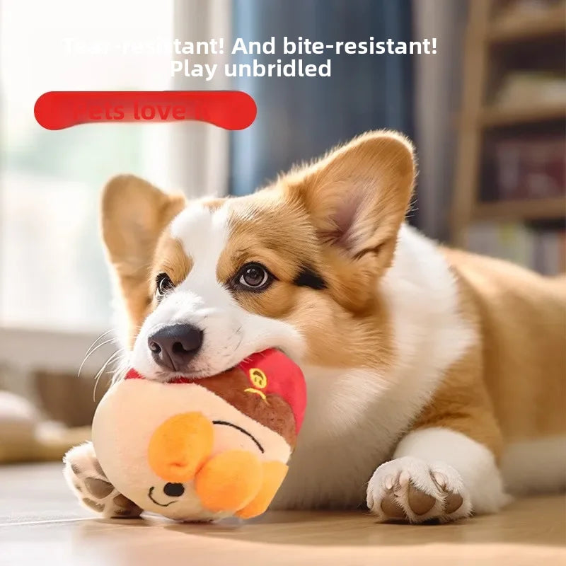Pelota eléctrica de peluche