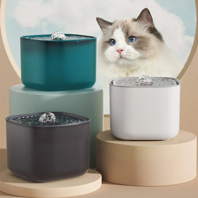 Fuente de agua para mascotas de 3 l (101 oz)