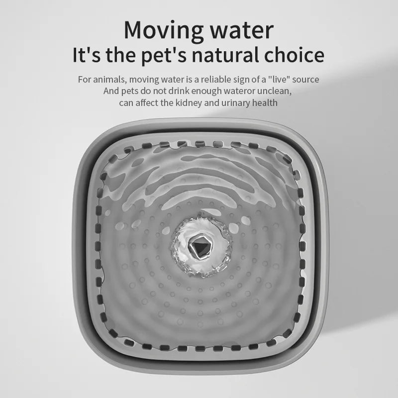 Fuente de agua para mascotas de 3 l (101 oz)