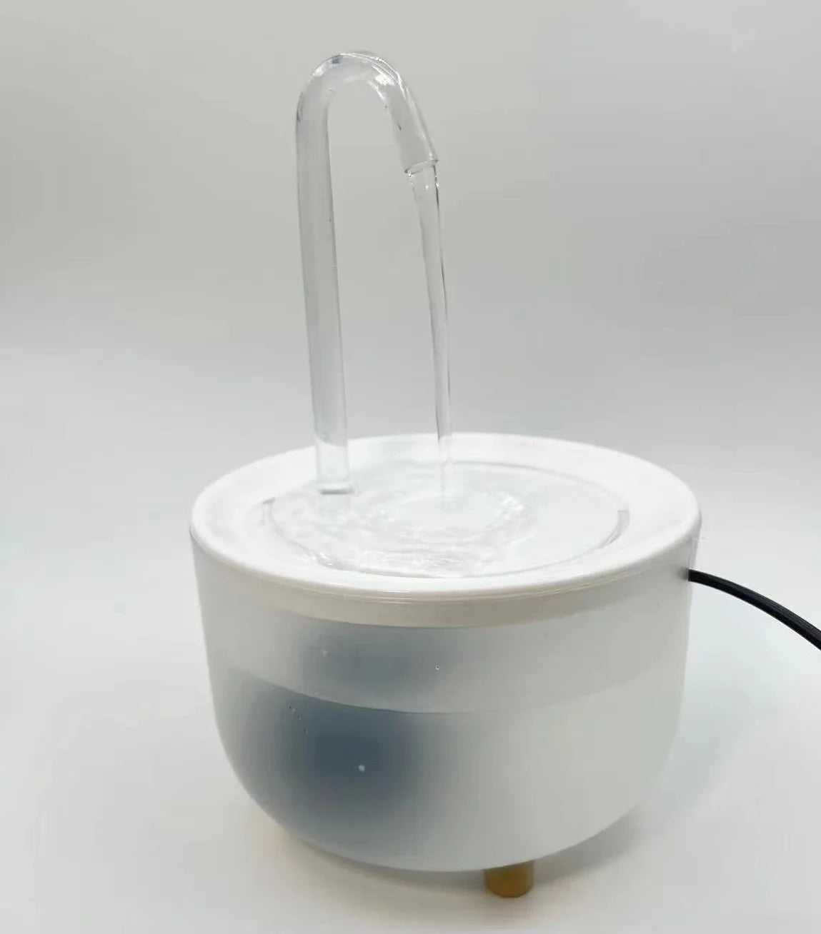 Bebedero eléctrico silencioso para gatos con filtro automático