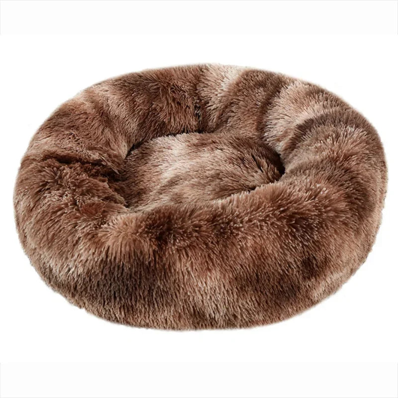 Cama redonda para mascotas de 40 a 90 cm para perros grandes