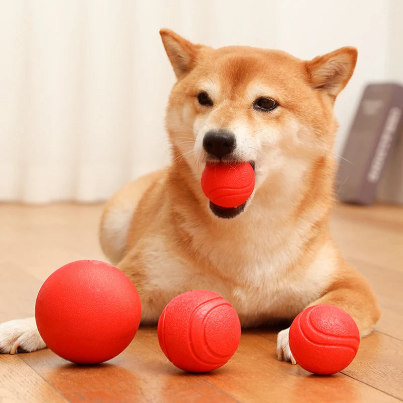 Pelota de goma indestructible a prueba de mordidas