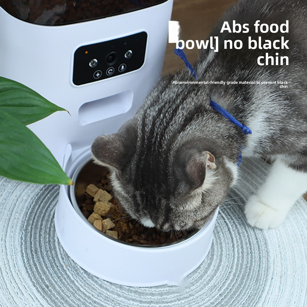 Automatic Pet Feeder with Camera & WiFi Food Dispenser | pet accessories | Petly store.