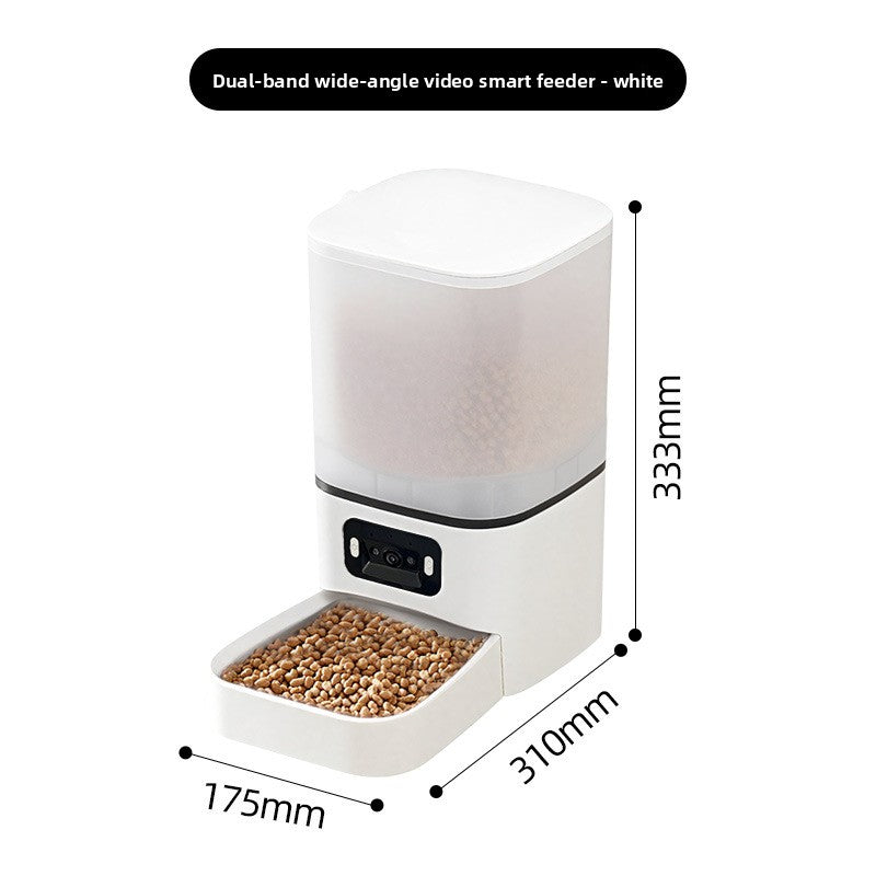 Automatic Pet Feeder with Camera & WiFi Food Dispenser | pet accessories | Petly store.